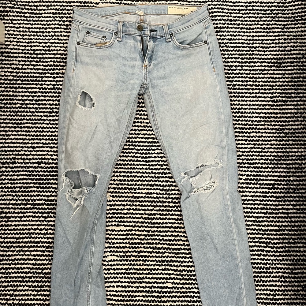 Low waisted Rag n’ Bone jeans
